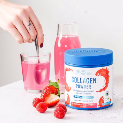 Applied Nutrition - Collagène avec Vitamine C, Acide Hyaluronique et Biotine - Fraise & Framboise – Image 2