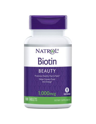 Natrol - Biotin 1000 mcg - 100 Tablets
