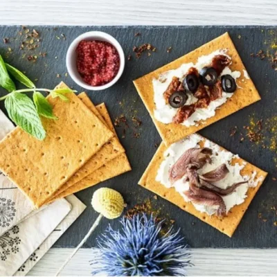 Feeling Ok, Crackers Proteiné, Paprika & Tomate, 50g – Image 2