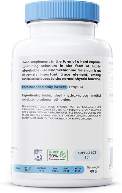 Osavi – Selenium 200 μg- 120 Capsules – Image 2