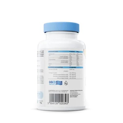 Osavi –Omega-3, fish oil 1000 mg - 60 Softgels – Image 2