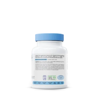 Osavi – Vitamin D3, 2000 IU – 60 Capsules – Image 3