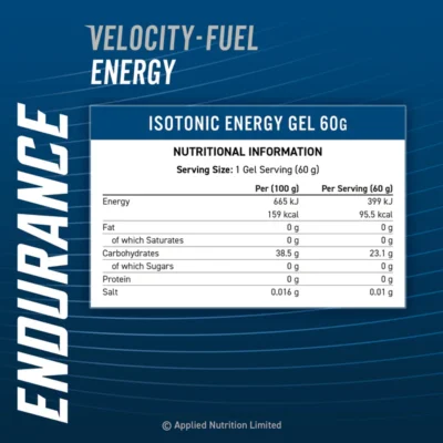 Applied Nutrition - Pack Sprint Energy Gel 60G – Image 2