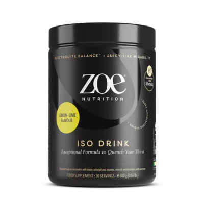 ZOE NUTRITION - Hydration ISO DRINK - Lemon Lime 300g