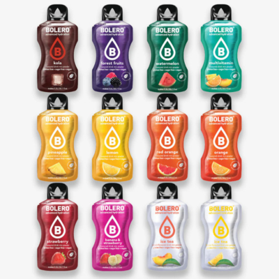 BOLERO - Bolero Drinks Mix Boîte de 12 | (12x9g)