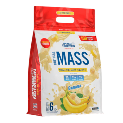 Applied Nutrition - Critical Mass - Formule Originale 6kg (25 Portions) - Banane
