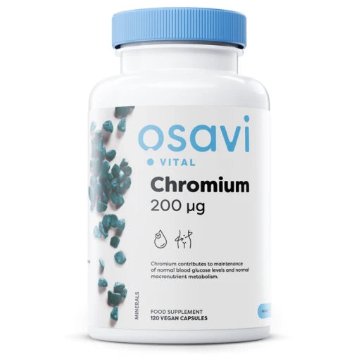 Osavi – Chromium, 200 μg – 120Capsules véganes