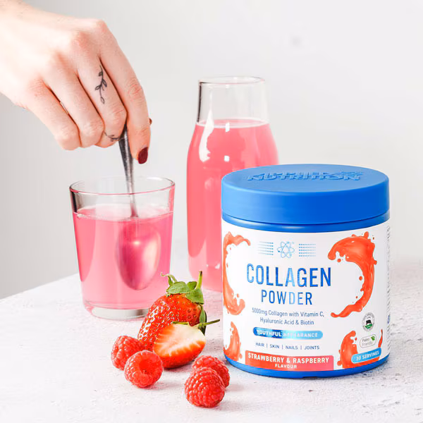 Applied Nutrition - Collagène avec Vitamine C, Acide Hyaluronique et Biotine - Fraise & Framboise – Image 2