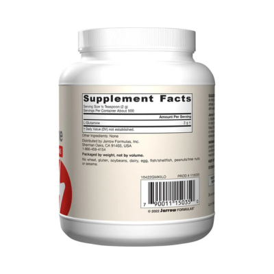 Jarrow Formulas - L-Glutamine - 1000mg - 1Kg Poudre – Image 2