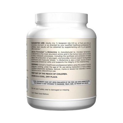 Jarrow Formulas - L-Glutamine - 1000mg - 1Kg Poudre – Image 3