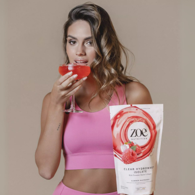 ZOE NUTRITION, Clear Hydrowhey, Summer Raspberry, 454 g – Image 2