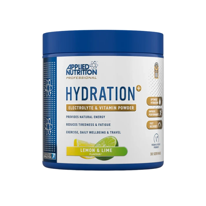 Applied Nutrition - Hydration+ : Poudre complète d'électrolytes et de vitamines - Lemon lime