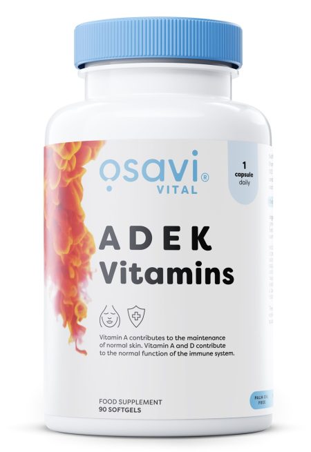 Osavi – ADEK Vitamins – 90 softgels