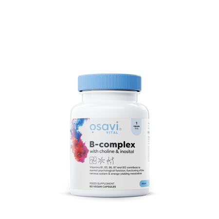 Osavi - B-complex avec choline & inositol - capsules véganes