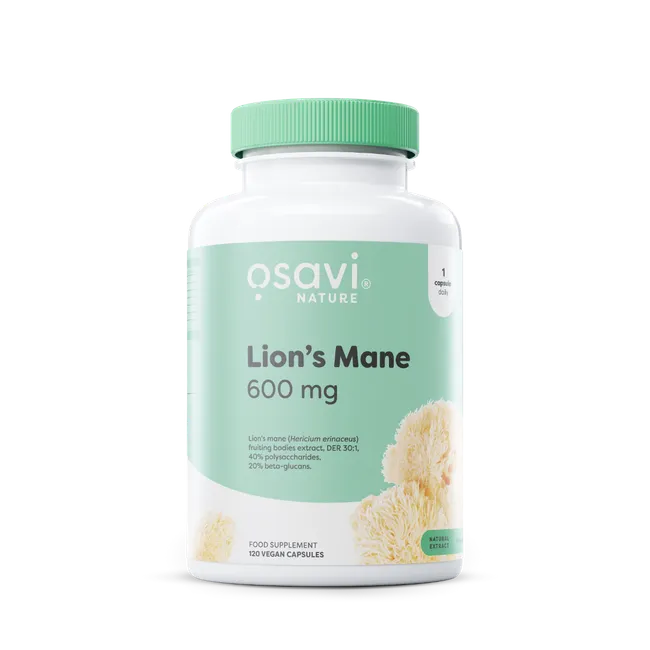 Osavi – Lion’s Mane 600 mg - 120 Capsules