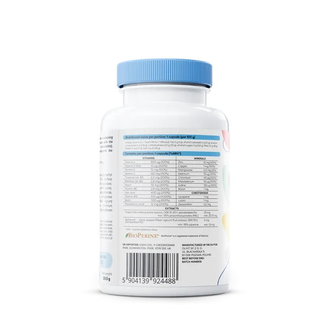 Osavi – Multivitamin and Minerals - 120 Capsules – Image 2