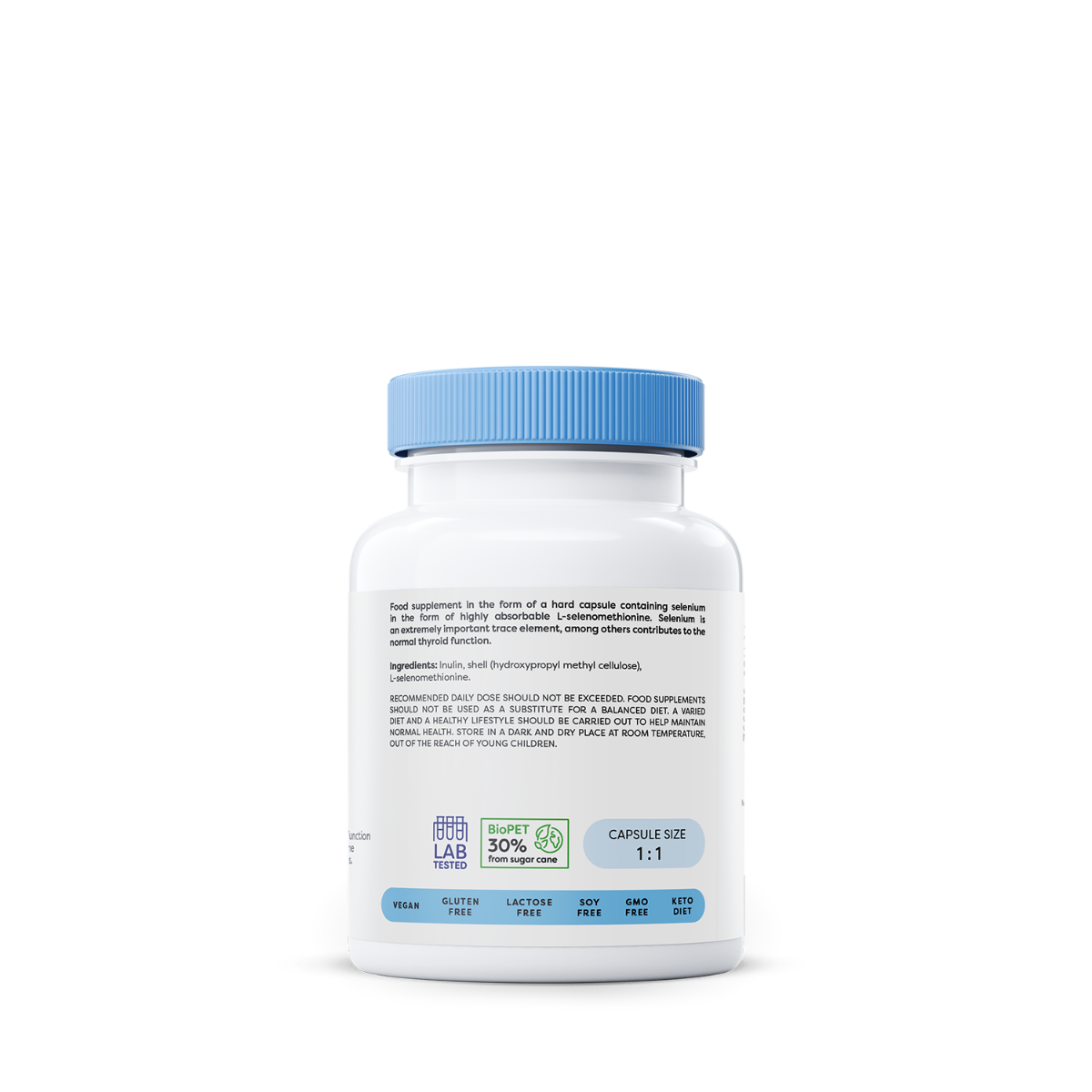 OSAVI- Sélénium, 200 μg - 180 capsules véganes – Image 2