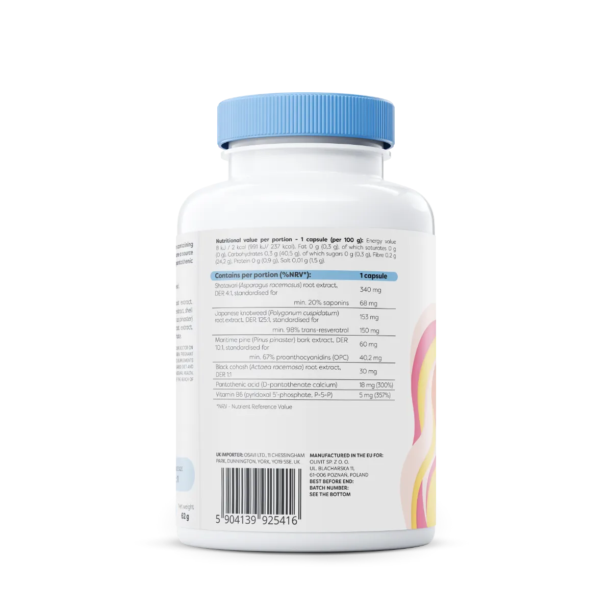 Osavi – Hormonal Support Women – 60 Capsules – Image 2