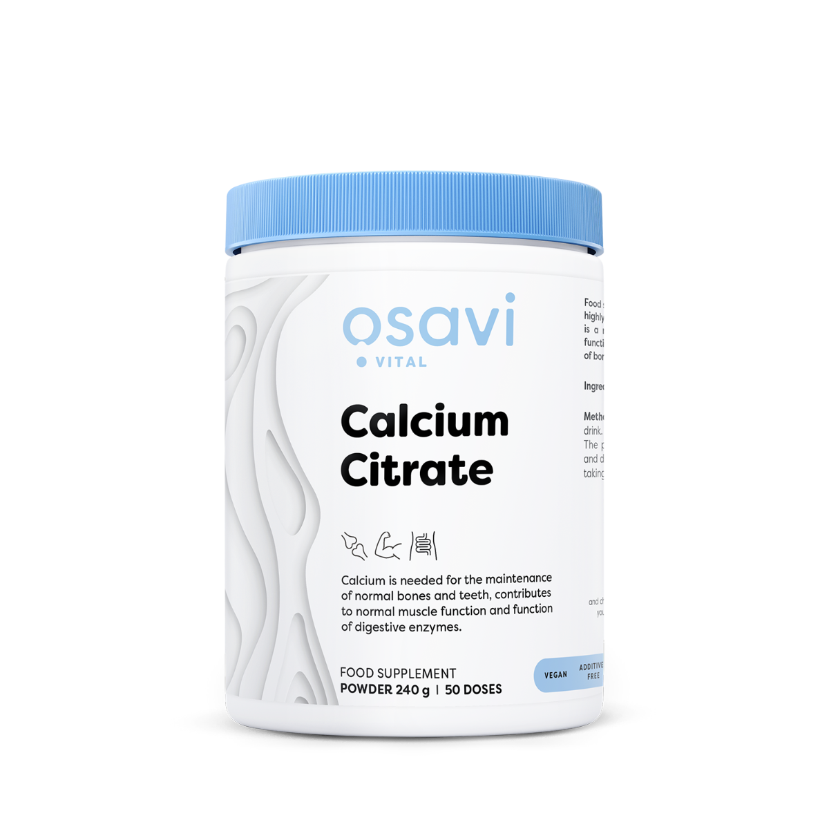 Osavi - Citrate de calcium, poudre - 240 grammes