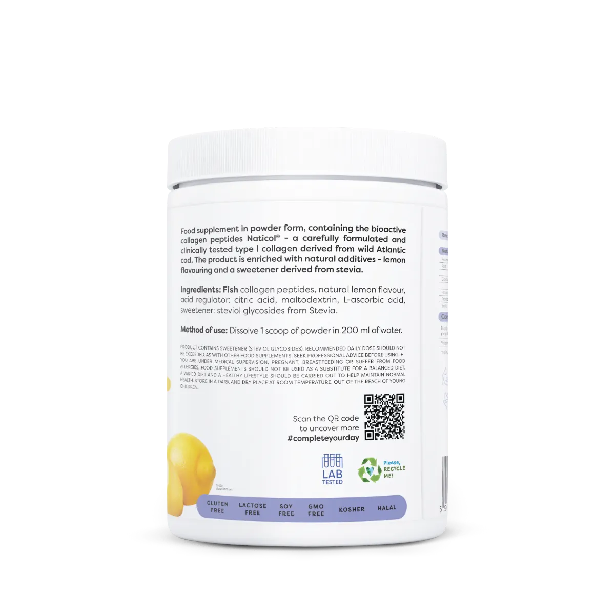 Osavi – Collagène Marine – Citron– 360g – Image 3