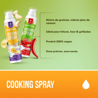 ALLNUTRITION - Spray de cuisson Chilli – 100 % huile pure – Image 3