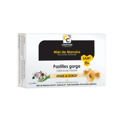 Comptoirs & Compagnie - Pastille Cœur Fondant de Miel Manuka IAA15+