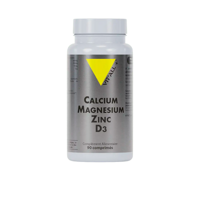 Vitalplus - CALCIUM MAGNESIUM ZINC Bisglycinate + D3
